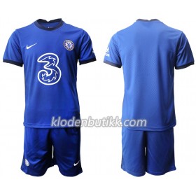 Chelsea Barn Hjemmedraktsett 2020-2021 Kortermet (+ Korte bukser)